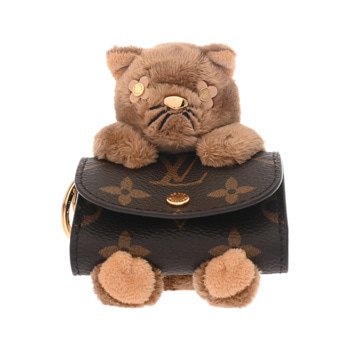 ルイ ヴィトン モノグラム バッグチャーム LV キュート ブラウン M01561 モノグラムキャンバス ユニセックス 【中古】【other】