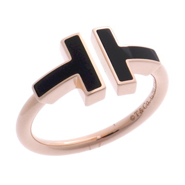 ティファニー Tワイヤーリング ゴールド K18ピンクゴールド PG レディース ジュエリー 【中古】【jewelry】