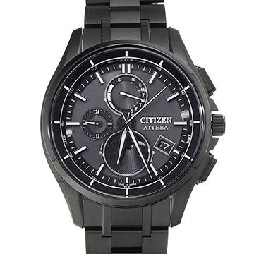 シチズン アテッサ BY1006-62E ブラック メンズ 時計 【中古】【wristwatch】