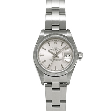 ロレックス オイスターパーペチュアル デイト  79190 シルバー レディース 時計 【中古】【wristwatch】