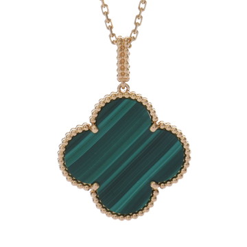 ヴァン クリーフ&アーペル マジックアルハンブラ ネックレス ゴールド K18イエローゴールド YG レディース ジュエリー 【中古】【jewelry】