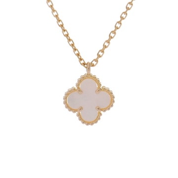 ヴァン クリーフ&アーペル スウィートアルハンブラ ネックレス ゴールド K18イエローゴールド YG レディース ジュエリー 【中古】【jewelry】