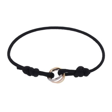 カルティエ トリニティ コード ブレスレット ゴールド K18ピンクゴールド PG/K18イエローゴールド YG/K18ホワイトゴールド レディース ジュエリー 【中古】【jewelry】