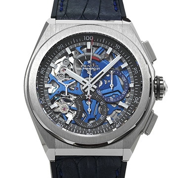 ゼニス デファイ エル・プリメロ 21 95.9002.9004/78.R584 スケルトン メンズ 時計 【中古】【wristwatch】