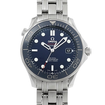 オメガ シーマスター ダイバー300 コーアクシャル 212.30.41.20.03.001 ブルー メンズ 時計 【中古】【wristwatch】