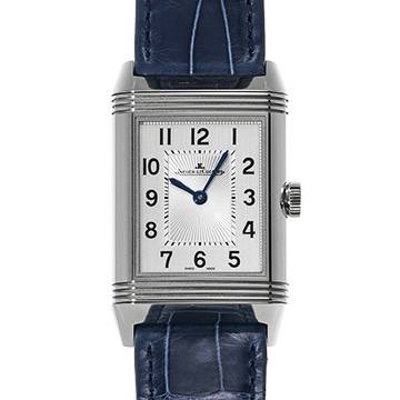 ジャガー ルクルト レベルソ クラシック ミディアム デュエット Q2588422 シルバーグレー/ブラック ユニセックス 時計 【中古】【wristwatch】