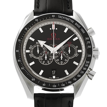 オメガ スピードマスター ブロードアロー コーアクシャル オリンピックコレクション 321.33.44.52.01.001 ブラック メンズ 時計 【中古】【wristwatch】