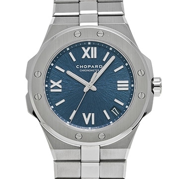 ショパール アルパイン イーグル ラージ 298600-3001 ブルー メンズ 時計 【中古】【wristwatch】