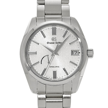 グランドセイコー ヘリテージコレクション スプリングドライブ SBGA465 シルバー メンズ 時計 【中古】【wristwatch】