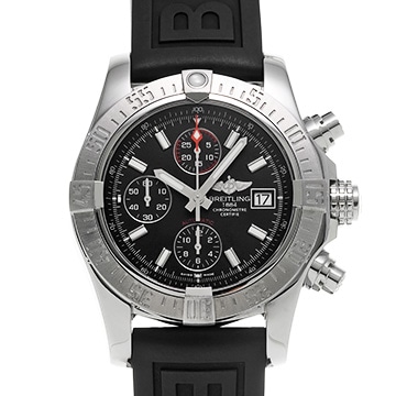 ブライトリング アベンジャー II クロノグラフ A1338111/BC32 ブラック メンズ 時計 【中古】【wristwatch】
