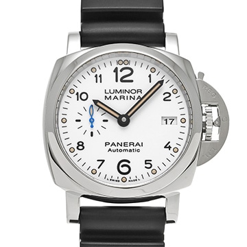 パネライ ルミノールマリーナ 1950 3デイズ アッチャイオ PAM01523 ホワイト メンズ 時計 【中古】【wristwatch】