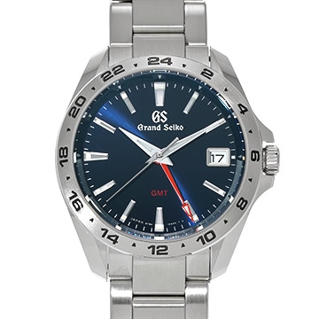 グランドセイコー スポーツコレクション クォーツ GMT SBGN005 ブルー メンズ 時計 【中古】【wristwatch】