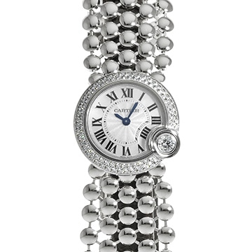 カルティエ バロン ブラン ドゥ カルティエ WE902058 ホワイトシェル レディース 時計 【中古】【wristwatch】