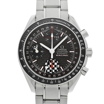 オメガ スピードマスター レーシング ミハエル・シューマッハ 2002 3529.50 ブラック メンズ 時計 【中古】【wristwatch】