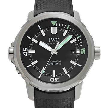 IWC アクアタイマー オートマチック IW328802 ブラック メンズ 時計 【中古】【wristwatch】