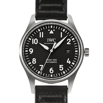 IWC パイロットウォッチ マーク XVIII IW327009 ブラック メンズ 時計 【中古】【wristwatch】