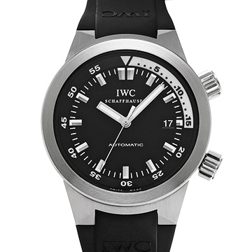 IWC アクアタイマー IW354807 ブラック メンズ 時計 【中古】【wristwatch】