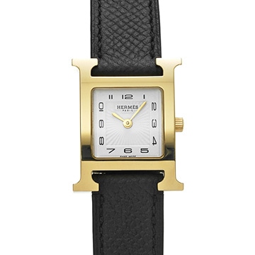 エルメス Hウォッチ HH1.201 ホワイト レディース 時計 【中古】【wristwatch】
