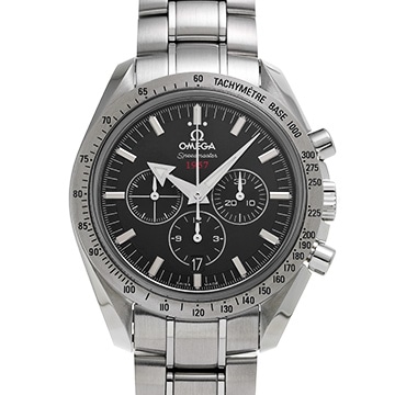 オメガ スピードマスター ブロードアロー 1957 コーアクシャル 321.10.42.50.01.001 ブラック メンズ 時計 【中古】【wristwatch】