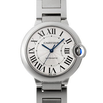 カルティエ バロンブルー ドゥ カルティエ 36mm WSBB0048 シルバー ユニセックス 時計 【中古】【wristwatch】