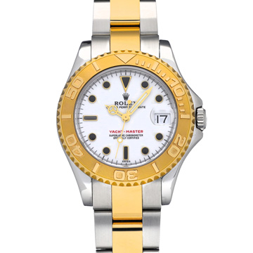 ロレックス ヨットマスター 168623 ホワイト ユニセックス 時計 【中古】【wristwatch】