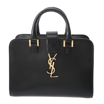 サンローラン ベイビーカバス 2WAY ブラック ARS472466Y.0817 グレインドカーフ レディース バッグ 【中古】【bag】