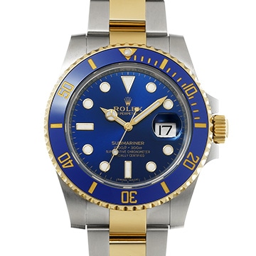 ロレックス サブマリーナ デイト 116613LB ブルー メンズ 時計 【中古】【wristwatch】