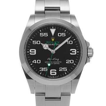 ロレックス エアキング 126900 ブラック メンズ 時計 【中古】【wristwatch】
