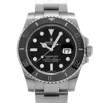 ロレックス サブマリーナ デイト 116610LN ブラック メンズ 時計 【中古】【wristwatch】