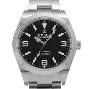 ロレックス エクスプローラー 214270 ブラック メンズ 時計 【中古】【wristwatch】