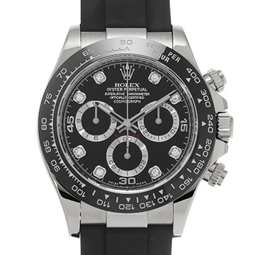 ロレックス コスモグラフ デイトナ 116519LN ブラック/ダイヤモンド メンズ 時計 【中古】【wristwatch】
