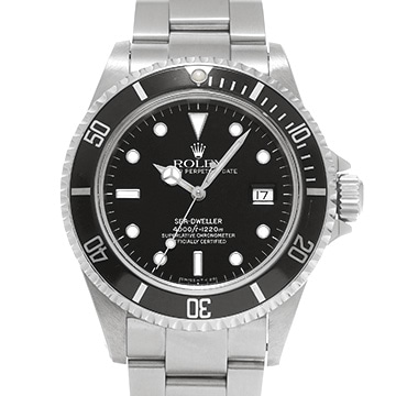 ロレックス シードゥエラー 16600 ブラック メンズ 時計 【中古】【wristwatch】