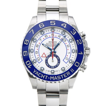 ロレックス ヨットマスターII 116680 ホワイト メンズ 時計 【中古】【wristwatch】