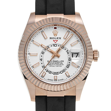 ロレックス スカイドゥエラー 336235 ホワイト メンズ 時計 【中古】【wristwatch】