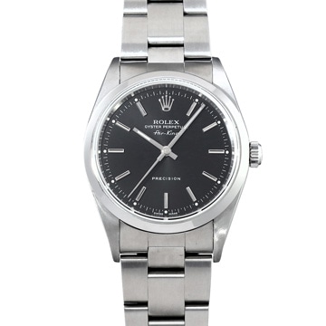 ロレックス エアキング 14000 ブラック メンズ 時計 【中古】【wristwatch】