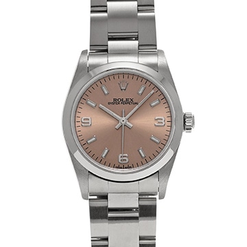 ロレックス オイスターパーペチュアル 77080 ピンク ユニセックス 時計 【中古】【wristwatch】