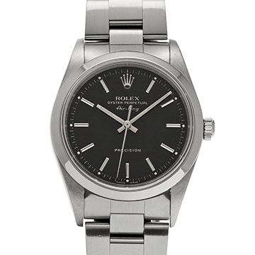 ロレックス エアキング 14000 ブラック メンズ 時計 【中古】【wristwatch】