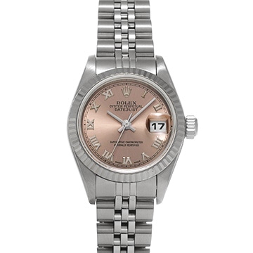 ロレックス デイトジャスト 79174 ピンク レディース 時計 【中古】【wristwatch】