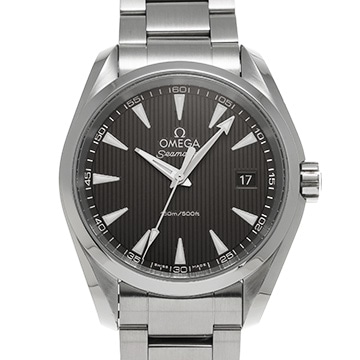 オメガ シーマスター アクアテラ クォーツ 231.10.39.60.06.001 グレー メンズ 時計 【中古】【wristwatch】