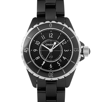 シャネル J12 33MM H0682 ブラック レディース 時計 【中古】【wristwatch】