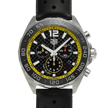 タグ ホイヤー フォーミュラ1 クォーツ クロノグラフ CAZ101AC.FT8024 ブラック メンズ 時計 【中古】【wristwatch】