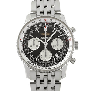 ブライトリング ナビタイマー A232B35NP ブラック/シルバー メンズ 時計 【中古】【wristwatch】