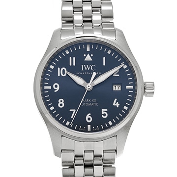 IWC パイロットウォッチ マーク XX IW328204 ブルー メンズ 時計 【中古】【wristwatch】