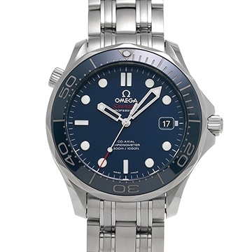 オメガ シーマスター ダイバー300 コーアクシャル 212.30.41.20.03.001 ブルー メンズ 時計 【中古】【wristwatch】
