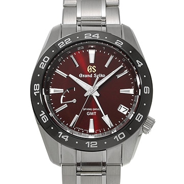 グランドセイコー スポーツコレクション スプリングドライブ GMT SBGE305 ダークレッド メンズ 時計 【中古】【wristwatch】