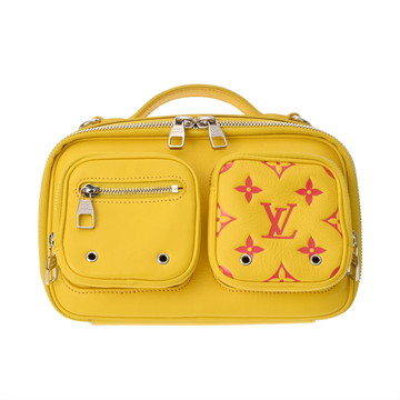 ルイ ヴィトン モノグラム ユーティリティ クロスボディ 2021年AW ジョーヌ M58652 カーフ メンズ バッグ 【中古】【bag】