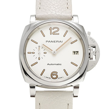 パネライ ルミノール ドゥエ PAM01043 ホワイト ユニセックス 時計 【中古】【wristwatch】