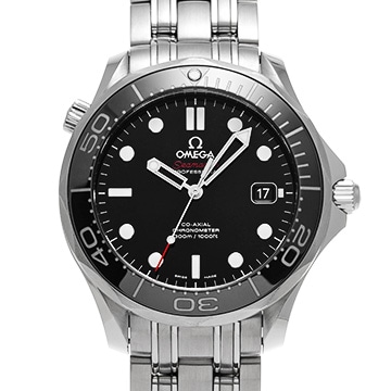 オメガ シーマスター ダイバー300 コーアクシャル 212.30.41.20.01.003 ブラック メンズ 時計 【中古】【wristwatch】