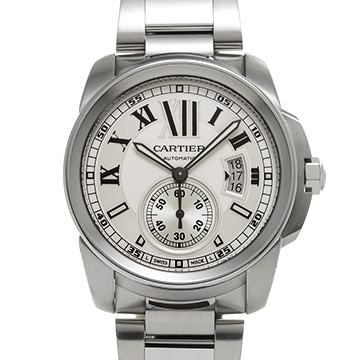 カルティエ カリブル ドゥ カルティエ W7100015 シルバー メンズ 時計 【中古】【wristwatch】