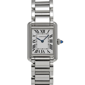 カルティエ タンク マスト SM WSTA0051 シルバー レディース 時計 【中古】【wristwatch】
